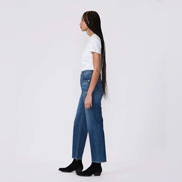 SLVRLAKE London Ankle Jeans in Mulholland Drive - Picture 5 of 12